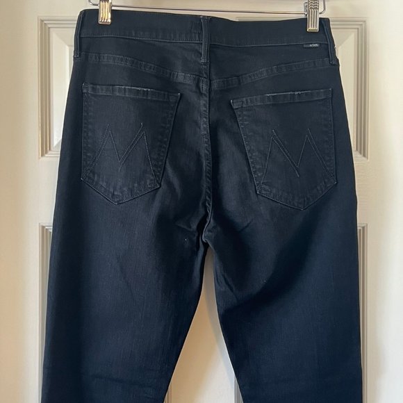 MOTHER Black Ankle & Cropped Jeans - Picture 5 of 8